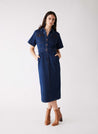 Roam Denim Dress - Dark Denim