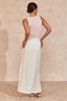 Diego Maxi Skirt - White