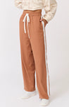 Adeline Pant - Toffee/White