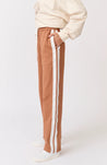 Adeline Pant - Toffee/White