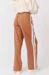 Adeline Pant - Toffee/White