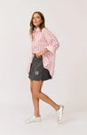 Georgia Mini Skirt - Charcoal