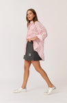 Tammy Shirt - Campari Stripe