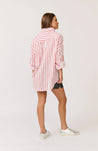 Tammy Shirt - Campari Stripe