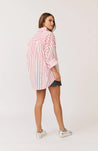 Tammy Shirt - Campari Stripe