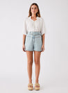 Seaside Denim Short - Pale Denim