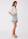 Seaside Denim Short - Pale Denim