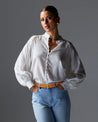 Berry Kiss Blouse - White