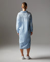 Flight Shirt Dress - Bleach Wash