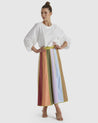 Sun Jewel Skirt - Multi Stripe