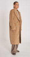 Austin Trench Coat - Dark Camel