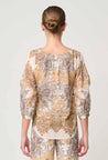 Annabelle Cotton Silk Blouse - Golden Mellow