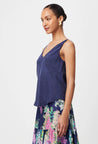 Delray Reversible Cowl & V Neck Cami - Navy