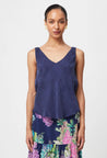 Delray Reversible Cowl & V Neck Cami - Navy