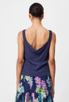 Delray Reversible Cowl & V Neck Cami - Navy