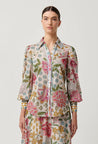 Wren Lace Trim Shirt - Azalea Fields