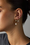 Charlie Hoop Earring - Gold