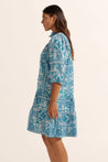 Beacon Dress - Sapphire Tile