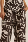 Breeze Pant - Frond Choc