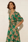 Ebb Dress - K'gari Palm Green