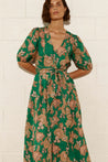 Ebb Dress - K'gari Palm Green